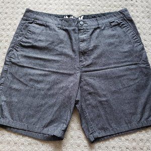 Hurley Casual Flat Front Shorts EUC